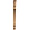 Ekena Millwork Olympic Traditional Smooth Bracket, Western Red Cedar, 3 1/2"W x 26"D x 38"H BKT04X26X38OLY01SWR - alternate 2